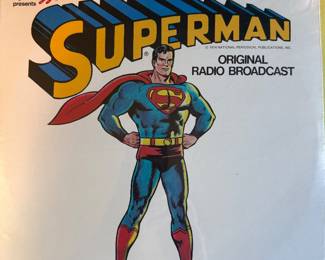 Vintage record of radio broadcast