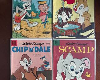 Dell Disney books - 1950s