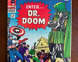 First battle between Dr. Doom and Avengers