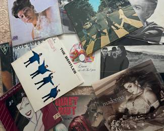 Vintage vinyl records available