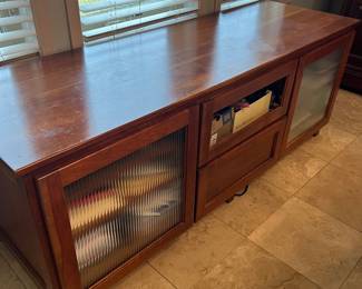 Mid Century Style Media Credenza