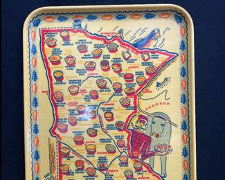 Minnesota tray (and matching mug)