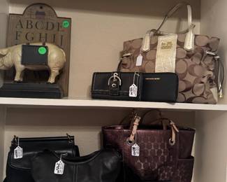 VINTAGE COACH and Michael Kors