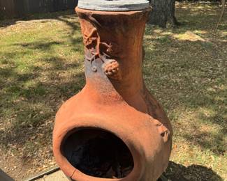 Terra-Cotta Chiminea