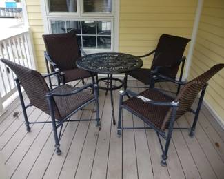 Patio conversation set