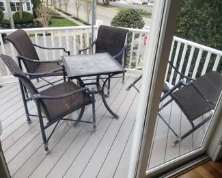 Patio conversation set