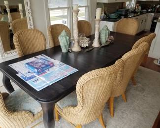 Dining set seats 8