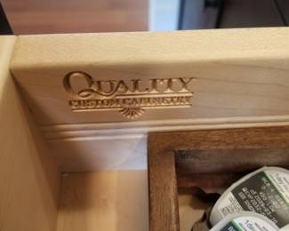 Double bath vanity by Quality Custom Cabinetry