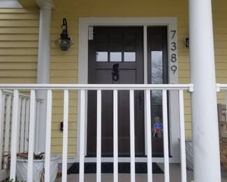 Entry door with side light
