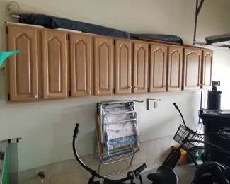 Garage cabinets