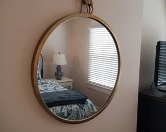 Large wall mirror