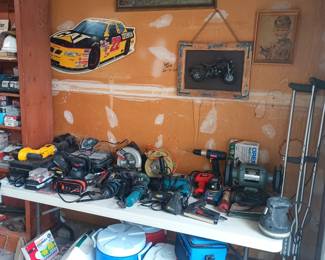 Power tools and coolers