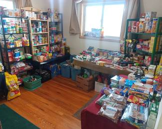 And all kinds of foodstuffs