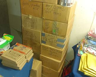 Vintage canned goods