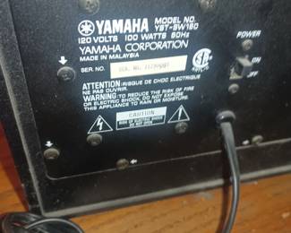 Yamaha YST-SW160 subwoofer