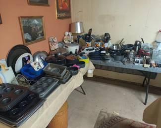 Cookware that didn't fit in the kitchen