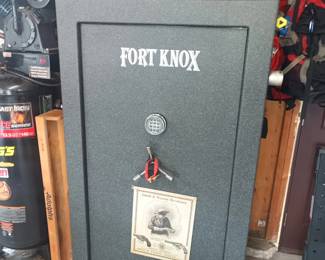 Fort Knox  gun safe.  Guess where this was?