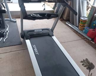 Spirit inclining treadmill.   We already got it out of the basement for you!