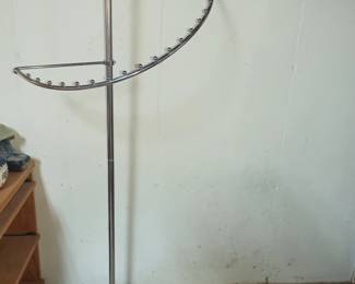 Waterfall clothing rack.   An elegant design