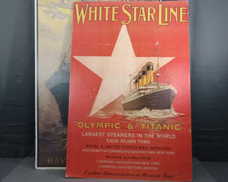 Lot 129: Reprint Vintage Travel Posters
