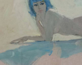 Lot 96: Coby Whitmore Framed Illustration on Board