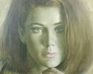 Lot 89: Joseph Bowler Framed Portrait