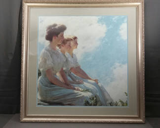 Lot 159: Charles Curran Framed Museum Print