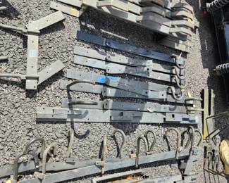 Equipment (trimmers...) holders for trailer