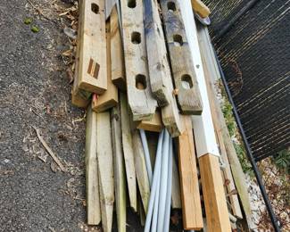 Split rail & other fencing