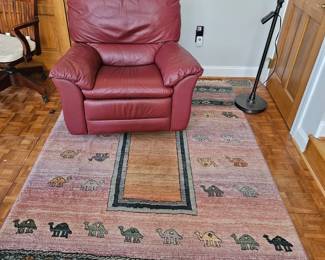 LEATHER CHAIR $50.00