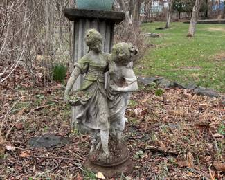stone garden scuplture