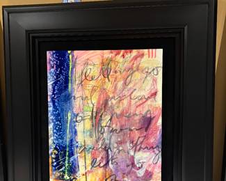 TIM YANKE,  OFF TO THE WILD NOTHING 152/200. 13"1/2X18" SIGNED