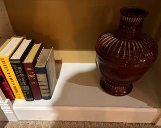 BOOKS & VASE