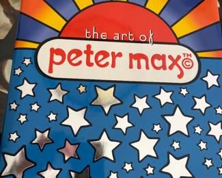 PETER MAX BOOK OF ART