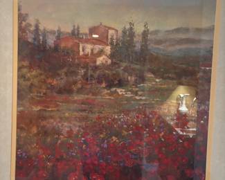 MICHAEL LONGO  TUSCAN LANDSCAPE