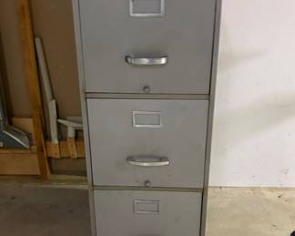 Tall Metal File Cabinet 