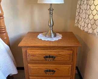 Oak Night Stand 