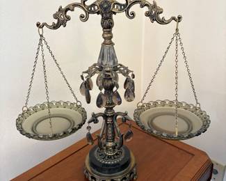 Crystal Scales of Justice 