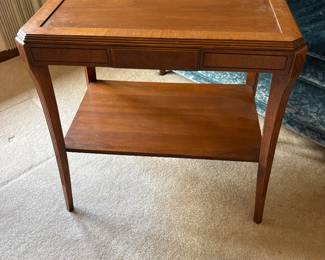 Vintage Two-Tier Side Table (times 2)