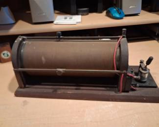 Antique transmitter coil 1800s