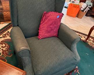 #97 - $80 each - Green manual recliner 2 avaiable