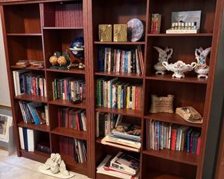 #56 - $80 each -Book shelves 42wx13dx72h 2 available