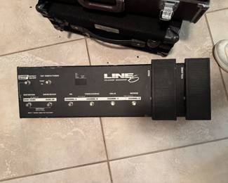 #90C - $80 - Line 6 Electric guitar floor board foot controller 
