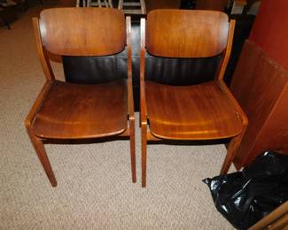 MID CENTURY MODERN TENDO MOKO SIDE/BOOK CHAIRS