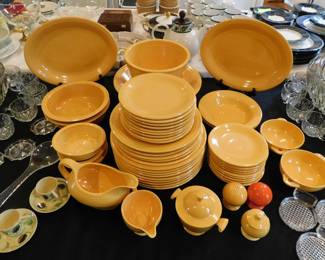 VINTAGE YELLOW FIESTA WARE