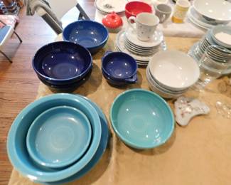 FIESTA WARE AND MISC DISHES