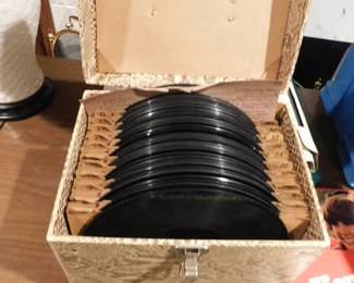 BOX OF 78 RECORDS