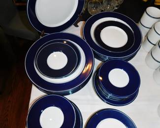 DANSK CONCERTO BLUE DINNERWARE
