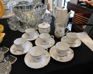 NORITAKE COFFEE SET
