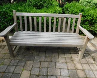 KIGSLEY BATE DUNBARTON TEAK BENCH